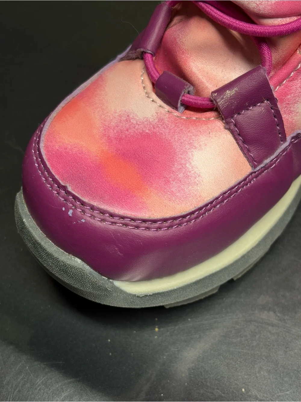 Girls' Purple Pink Winter Boots size 13m